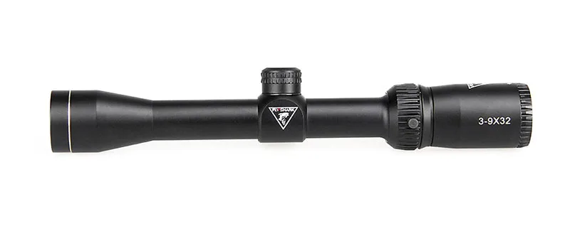 Тактический прицел FLY SHARK 1/4 MOA 3 9x32 для винтовки страйкбол Прицел 11 мм/20 мм