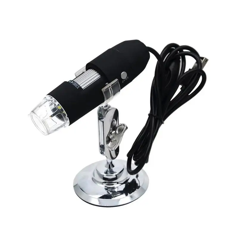

New 3 in 1 Wireless WiFi 8LED 1000X Digital 2MP HD 1080P Soldering Microscope Magnifier Video Camera with Stand for Soldering