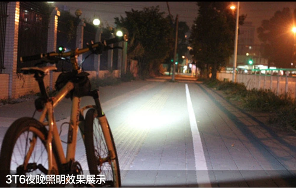 Excellent Triple Wick T6 Bike Cycling LED Light High Brightness Connect USB Interface Waterproof Flashlight For Bicycle HandLebar 8 Excellent Triple Wick T6 Bike Cycling LED Light High Brightness Connect USB Interface Waterproof Flashlight For Bicycle HandLebar 8