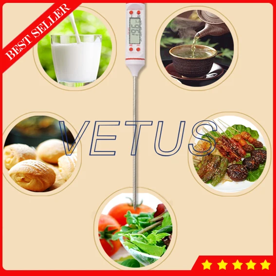 

TP101 Handheld Kitchen Cooking Food Meat Probe Digital BBQ Thermometer, Gas Oven Thermometer
