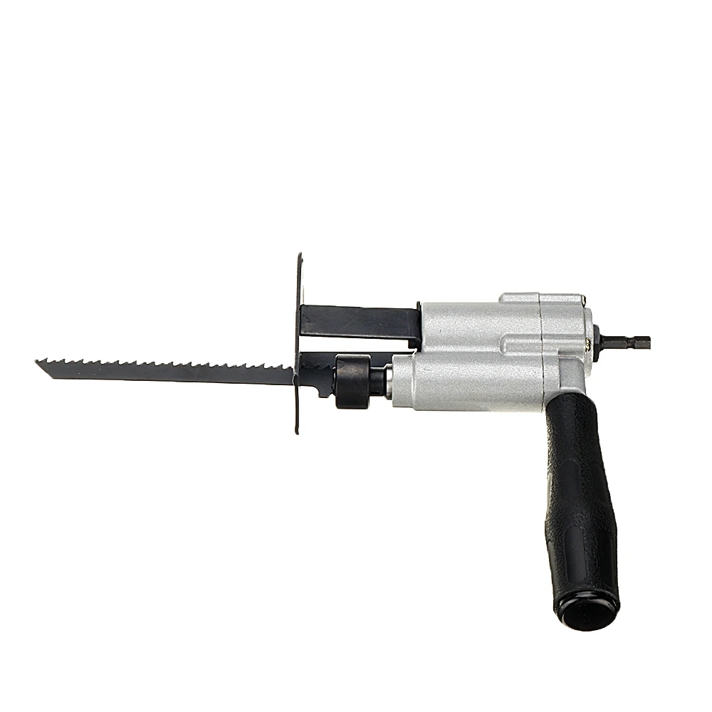 

Multifunction Reciprocating Saw Attachment Change Electric Drill into Reciprocating Saw Jig Metal File for Wooding Metal Cutting