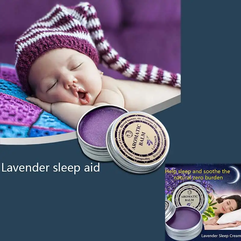 

Lavender Aromatic Balm Insomnia Thailand Help Sleep Soothe Relax Aromatic Balm Fragrances & Deodorants