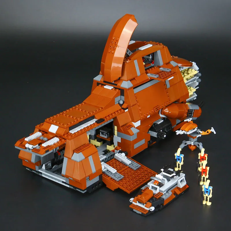 

Lepin 05069 Wars on Star Series The Federation Transportation Tank Set MTT Children Building Blocks Compatible Legoinglys 7662