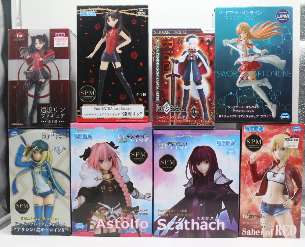 

one pc original japanese fate alice saber sao original figure