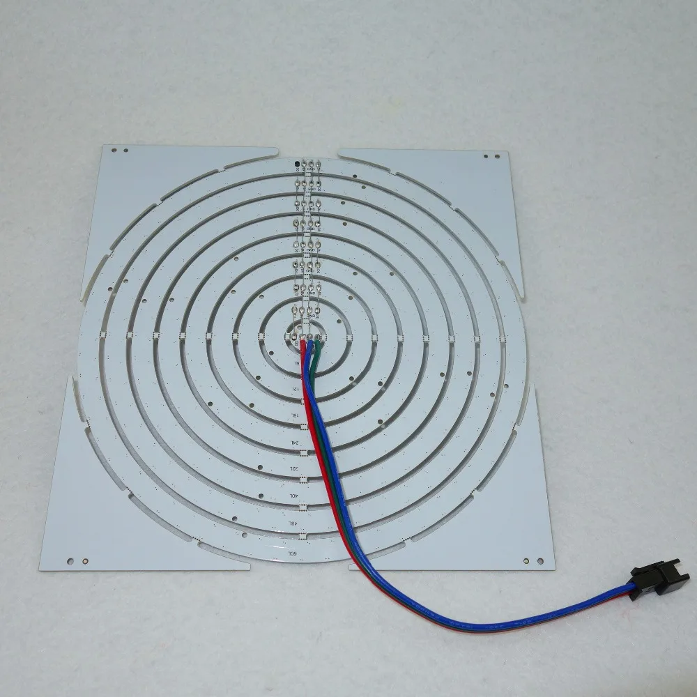 Всего 9 видов и размеров) прибор приемно-DC5V SK6812-RGBW светодиодный кольцевой светильник; белый pcb; один комплект с 1/8/12/16/24/32/40/48/60 светодиодный s
