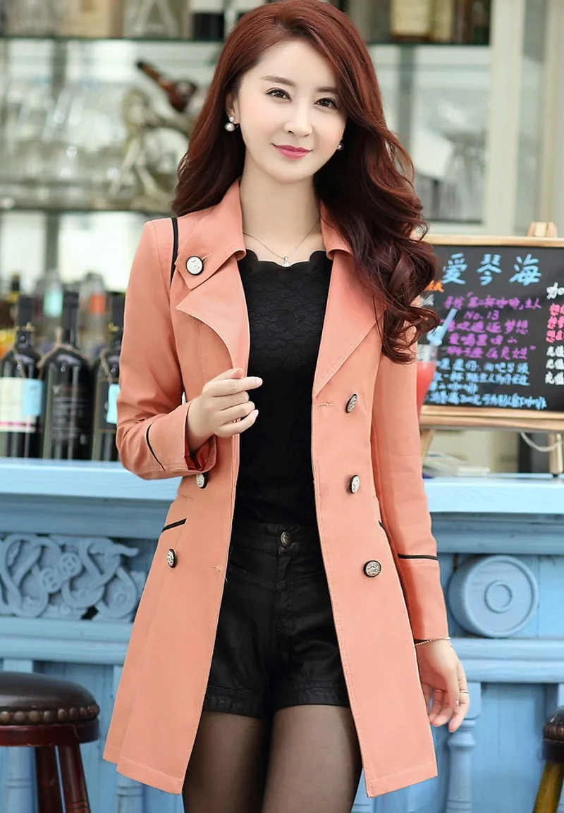 fashion women spring coat jacket (2)