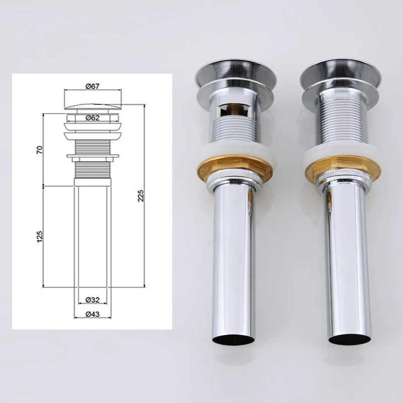 GAPPO слив раковины для ванной комнаты, латунный Слив для раковины, слив для раковины, слив для раковины с переливом отверстия, протектор для раковины