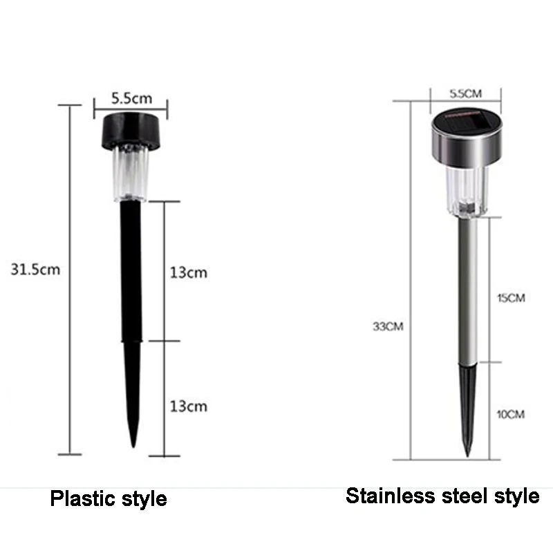 Solar Power Solar Lamp For Garden Decoration Waterproof LED Solar Light Outdoor  Mini Light Tube Bulb Lights Landscape Yard Lamp (5)