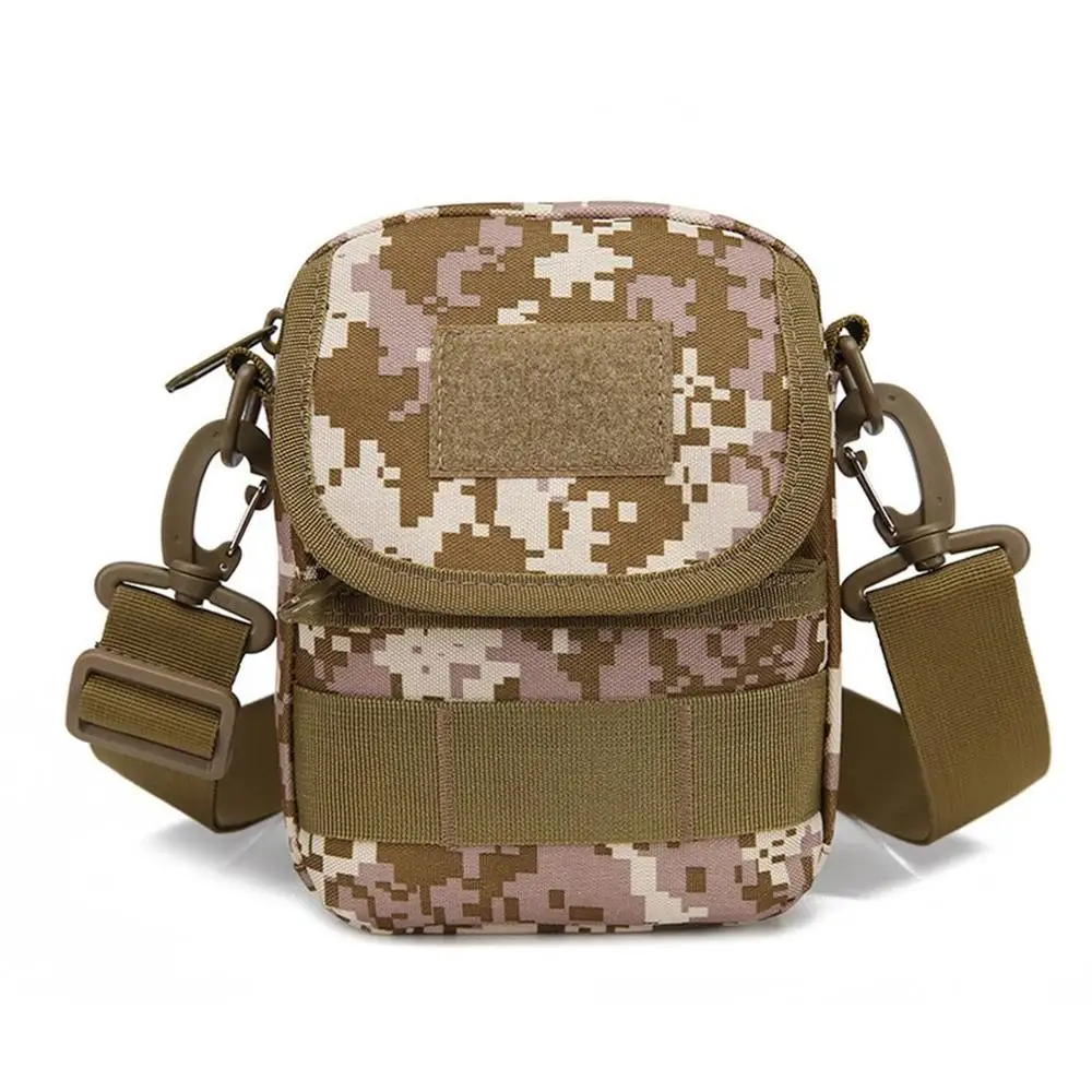 Уличная сумка мужская многофункциональная спортивная сумка камуфляжные кресты Одиночная сумка на плечо джунгли Adventure Pack скрытые сейфы Новинка - Цвет: Desert camouflage