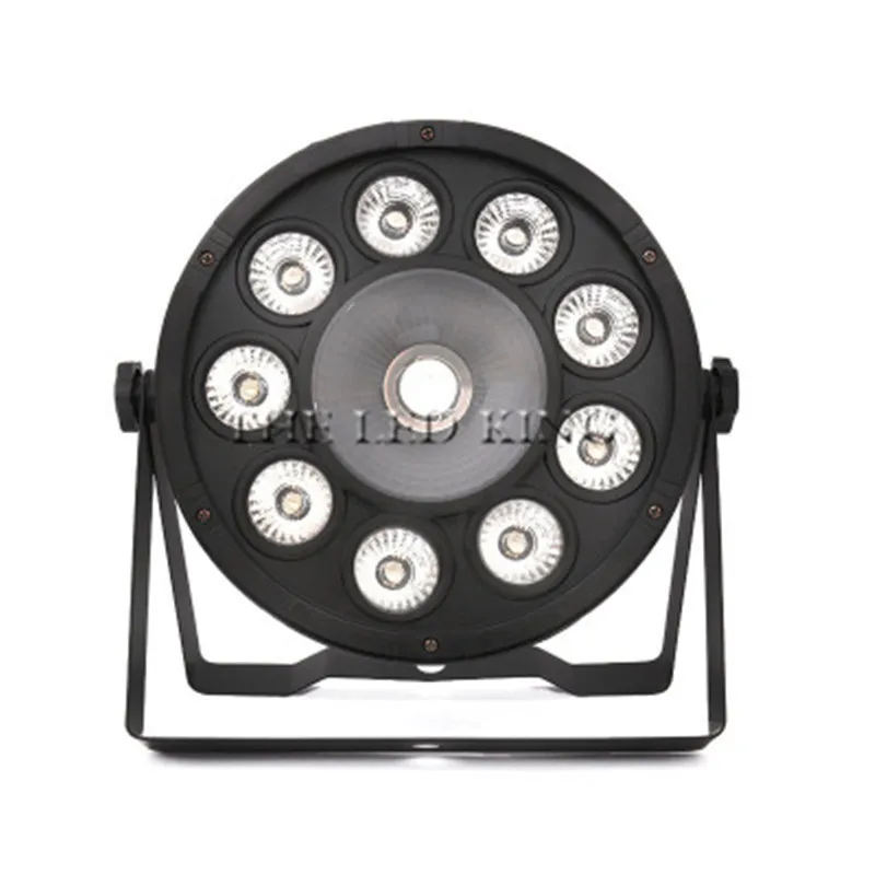 Светодиодный сценический прожектор 4 в 1 плоская лампа DMX512 9 х12вт + х30вт RGBW для