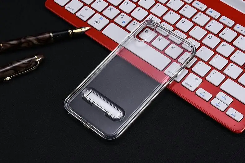 Прозрачный чехол Spigen из ТПУ + поликарбоната 100 шт./лот защитный для iphone 5 6 7 8 X XR XS Max