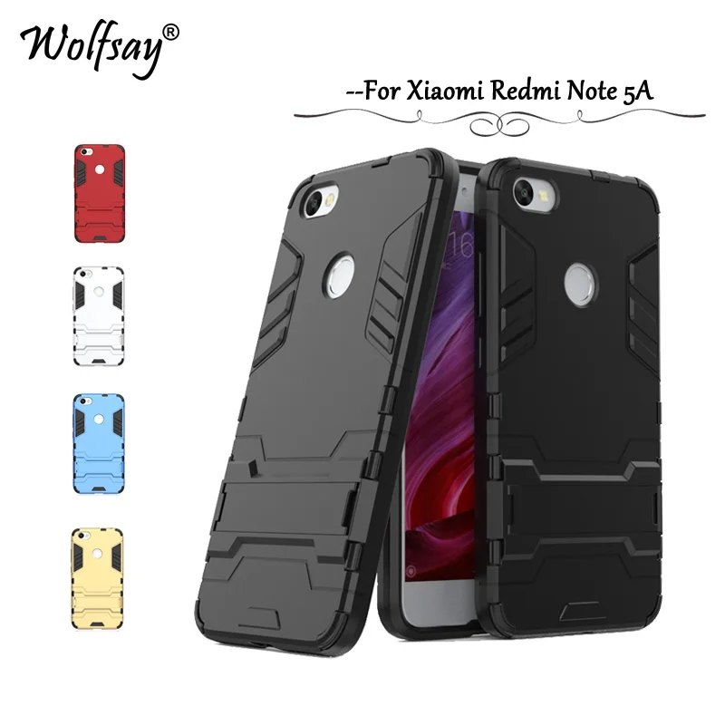 

Wolfsay Cover Xiaomi Redmi Note 5A Case Slim PC& Rubber Funda sFor Phone Case Xiaomi Redmi Note 5A Prime Case Redmi Note 5A Pro!