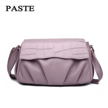 Genuine leather bags ladies real leather crossbody bag women brands designer handbags high quality tote bag for women