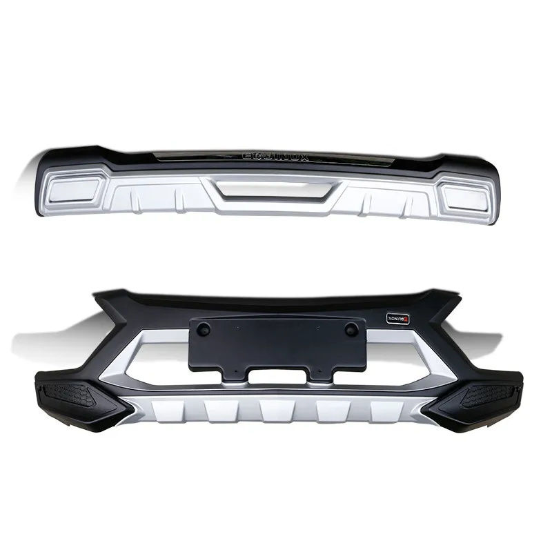 

JIOYNG For Chevrolet EQUINOX 2017.2018 2019 Front + Rear Bumper Diffuser Bumpers Lip Protector Guard skid plate ABS 2PCS