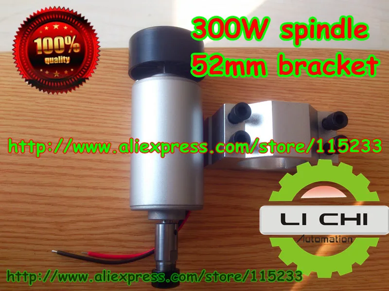 

3Sets FREE 1pcs ER11 chuck DC 12-48 CNC 300W Spindle Motor Mount Bracket 24V 36V for PCB Engraving