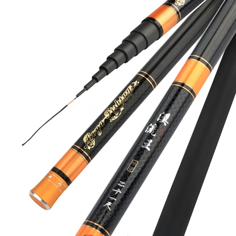 

Fishing Rod Carp Carbon Ultra-light Carp Fishing Rod Braided Hand Pole SuperHard Fishing Rod 3.6M,4.5M,5.4M,6.3M,7.2M 28 Tonal