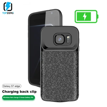

4700mAh Battery Charger Case For Samsung Galaxy S7 Soft Silicone 5000mAh Battery Case For Samsung Galaxy S7 Edger Powerbank Case