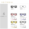 VEITHDIA 2022 Vintage fotocromáticos gafas de sol de las mujeres Día de la visión nocturna gafas polarizadas espejo lente lentes de sol para dama VT8520 ► Foto 3/6