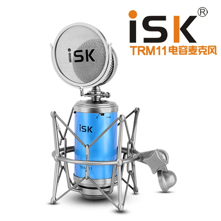 Комплект конденсаторного микрофона ISK TRM11 с большой диафрагмой студийный
