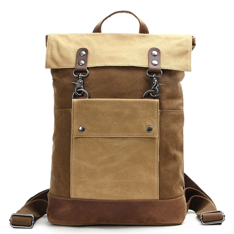 Yupinxuan Luxury Vintage Waterproof Laptop Backpacks For Men Luxury
