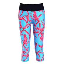 New 1038 Sexy Girl Women Food hot pepper Chillies 3D Prints Workout stretch Fitness Cropped Trousers Leggings Pocket Pants