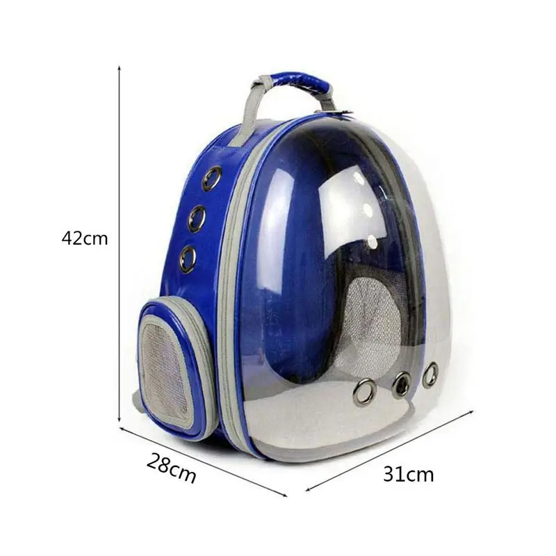 Портативный рюкзак-переноска для домашних животных/кошек/собак/щенков, космический дизайн капсулы, 360 градусов, рюкзак с изображением кролика, сумка Tr