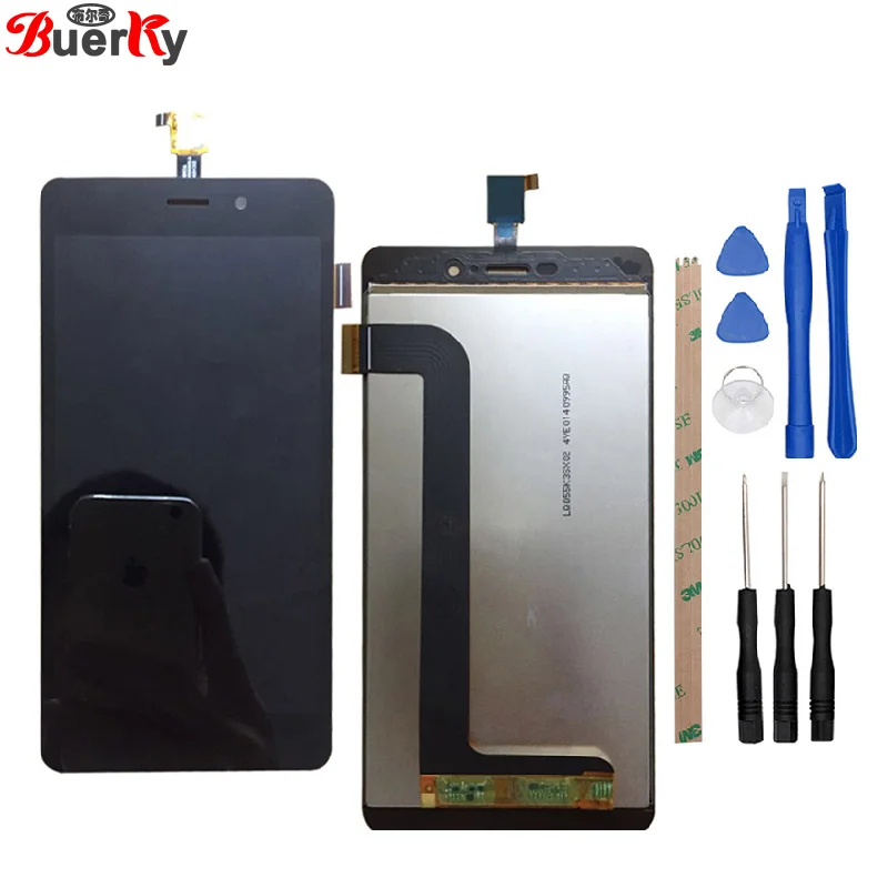 BKparts Высокое качество для Wiko Pulp Fab 4G Полный ЖК-дисплей сенсорный экран +