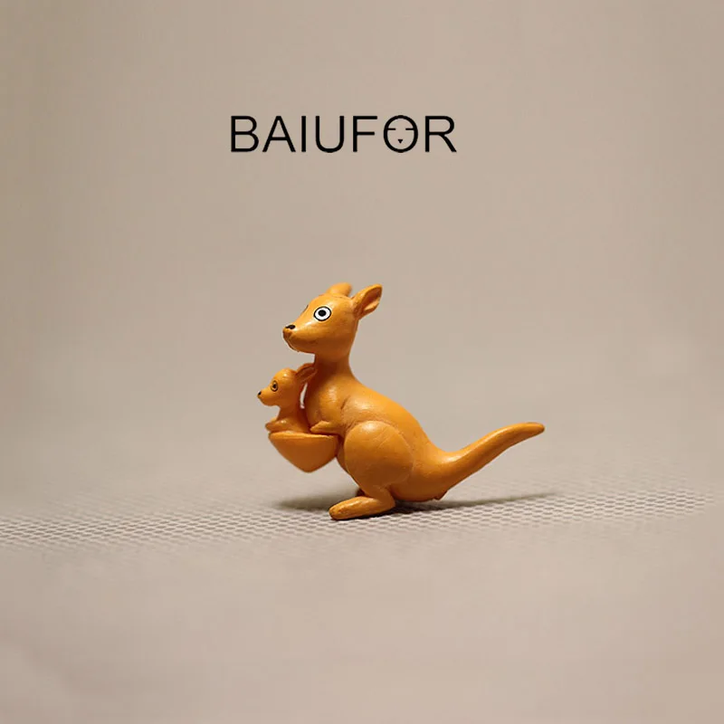 BAIUFOR миниатюрные Террариум животные Kawaii модель кенгуру Сделай Сам Фея садовый