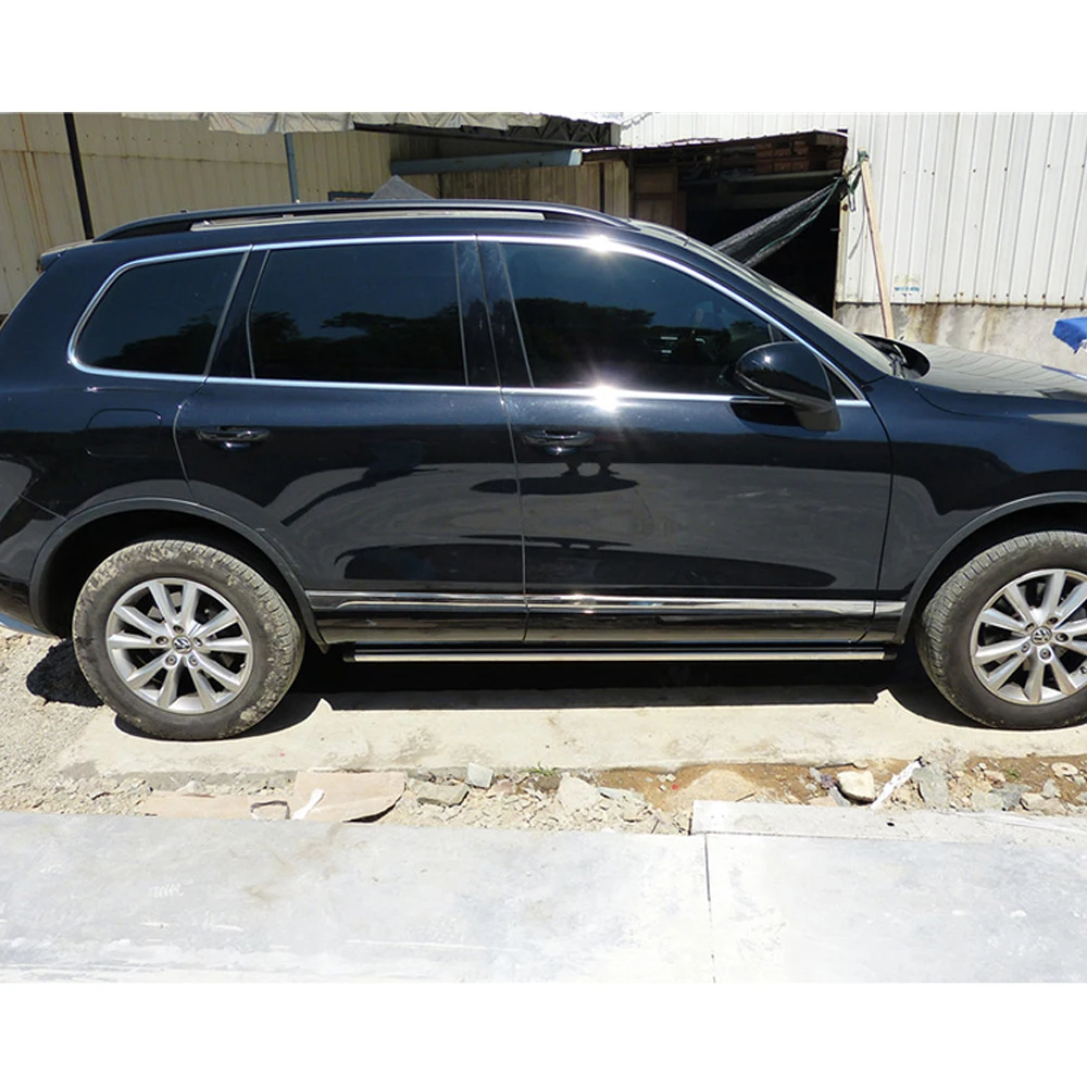 Автомобильная боковая педаль из алюминиевого сплава для touareg автомобильная