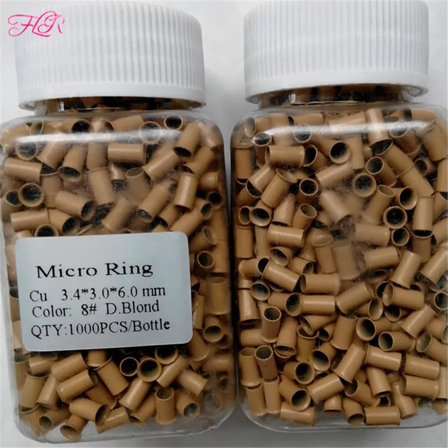 7000 шт. микро кольцо для наращивания волос 3 4x3 0x6 0 мм|copper micro rings|micro ringmicro link beads |