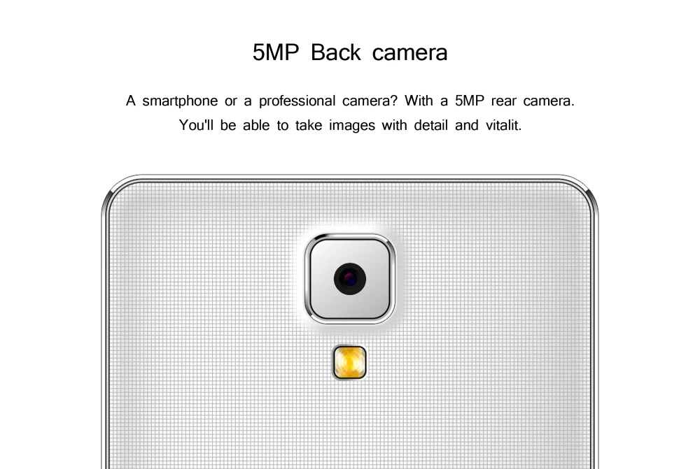 5MP Back camera