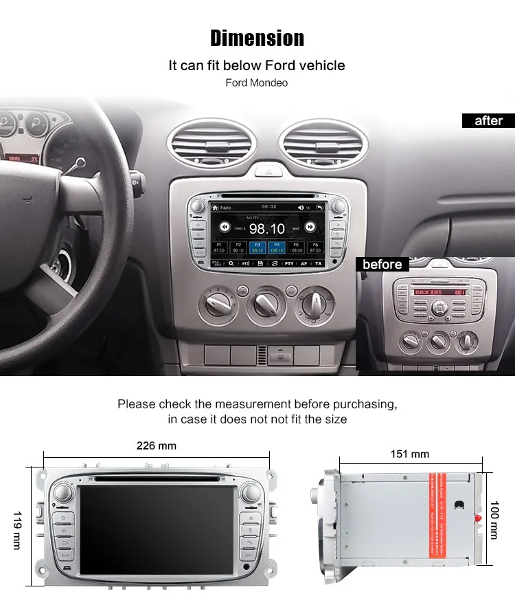 Top Eunavi Double 2 Din 7 Inch Car DVD Radio Player For FORD/Mondeo/S-MAX/C-MAX/Galaxy/FOCUS 2 with GPS Navigation 1080P Free Map BT 3 Top Eunavi Double 2 Din 7 Inch Car DVD Radio Player For FORD/Mondeo/S-MAX/C-MAX/Galaxy/FOCUS 2 with GPS Navigation 1080P Free Map BT 3
