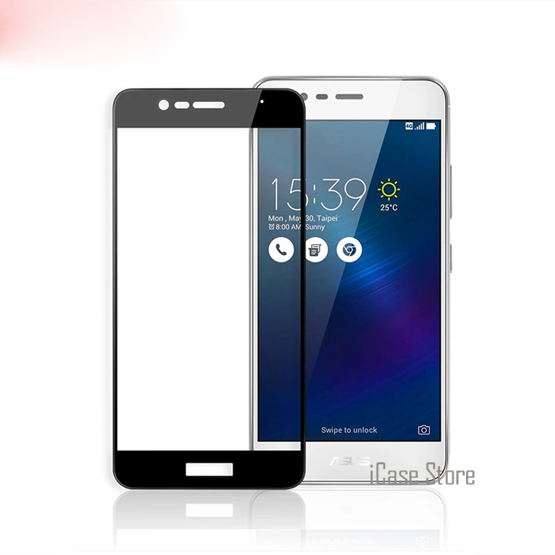 Full Cover Tempered Glass Screen Protector For Asus Zenfone 3 ZE520KL ZE552KL Max ZC520TL ZC553KL 3s ZC521TL Laser ZC551KL Film | Мобильные
