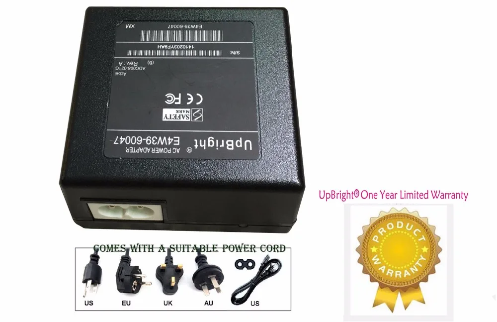 UpBright AC/DC адаптер для hp A9T80-60008 A9T8060008 32 В/12 В 468mA/166mA принтер Chicony F1 A015R001L шнур питания зарядное устройство