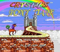 Кристаллы пони сказка 16 бит MD игровая карта для sega Mega Drive для Genesis