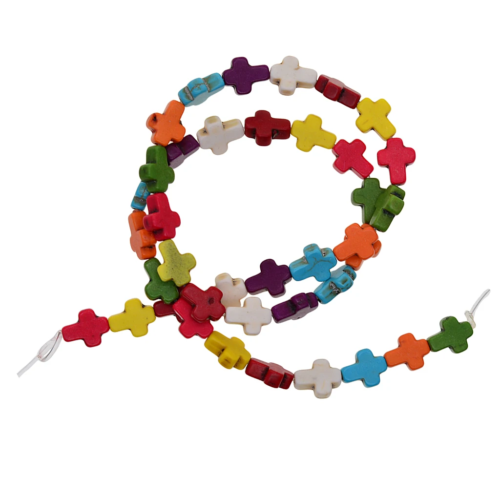 Colorful Tube / Nuggets / Turtle / Cross Natural Stone Beads Charm For Jewelry Making Loose Spacer Beads DIY Necklaces Bracelets