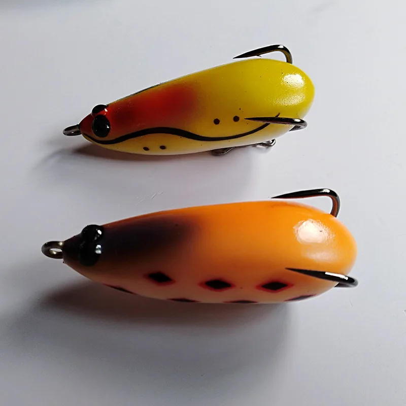Приманка Ufishing Frog для Blackfish 2020 Новая мягкая рыболовная приманка 6 см 7 5 г резиновая