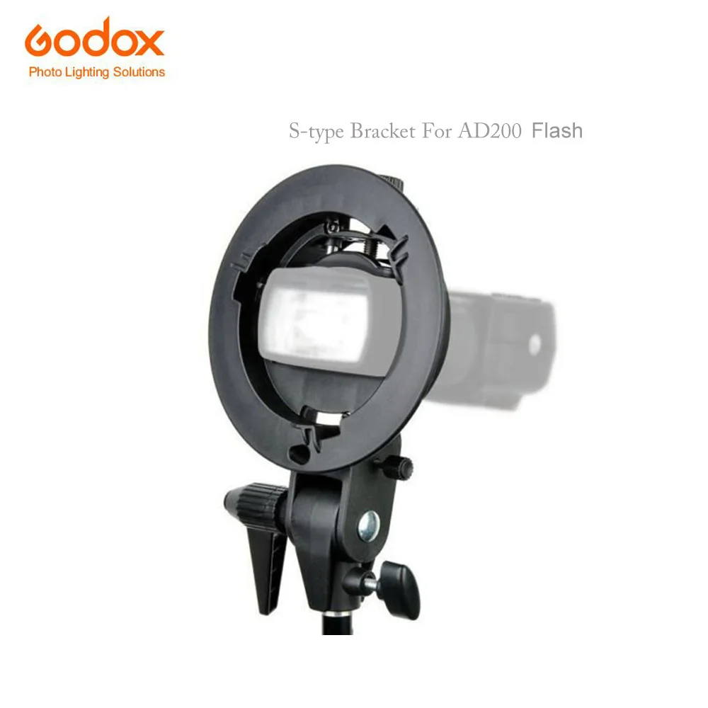 Godox S Type Кронштейн Bowens держатель для Вспышка Speedlite Snoot Софтбоксы вафельная Красота