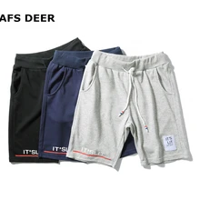 Летние Новые брендовые пляжные шорты мужские высокого качества с буквенным принтом мяч для бодибилдинга и отдыха Короткие повседневные шорты-бермуды Masculina