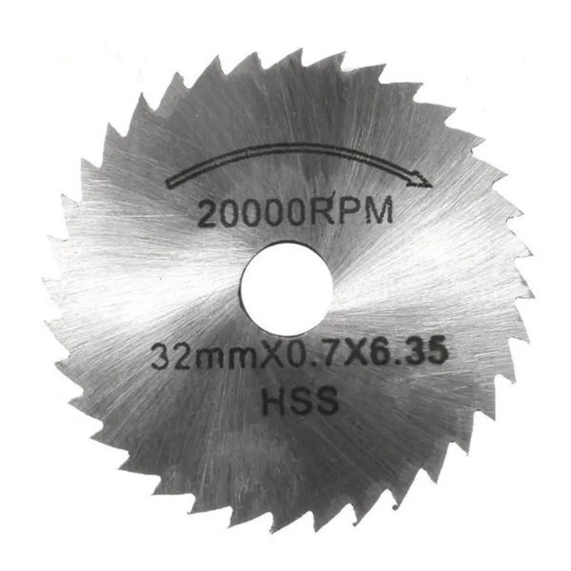 7 шт. Мини HSS круговой пилы роторный инструмент для Dremel металлический резак набор электроинструментов для резки древесины диски