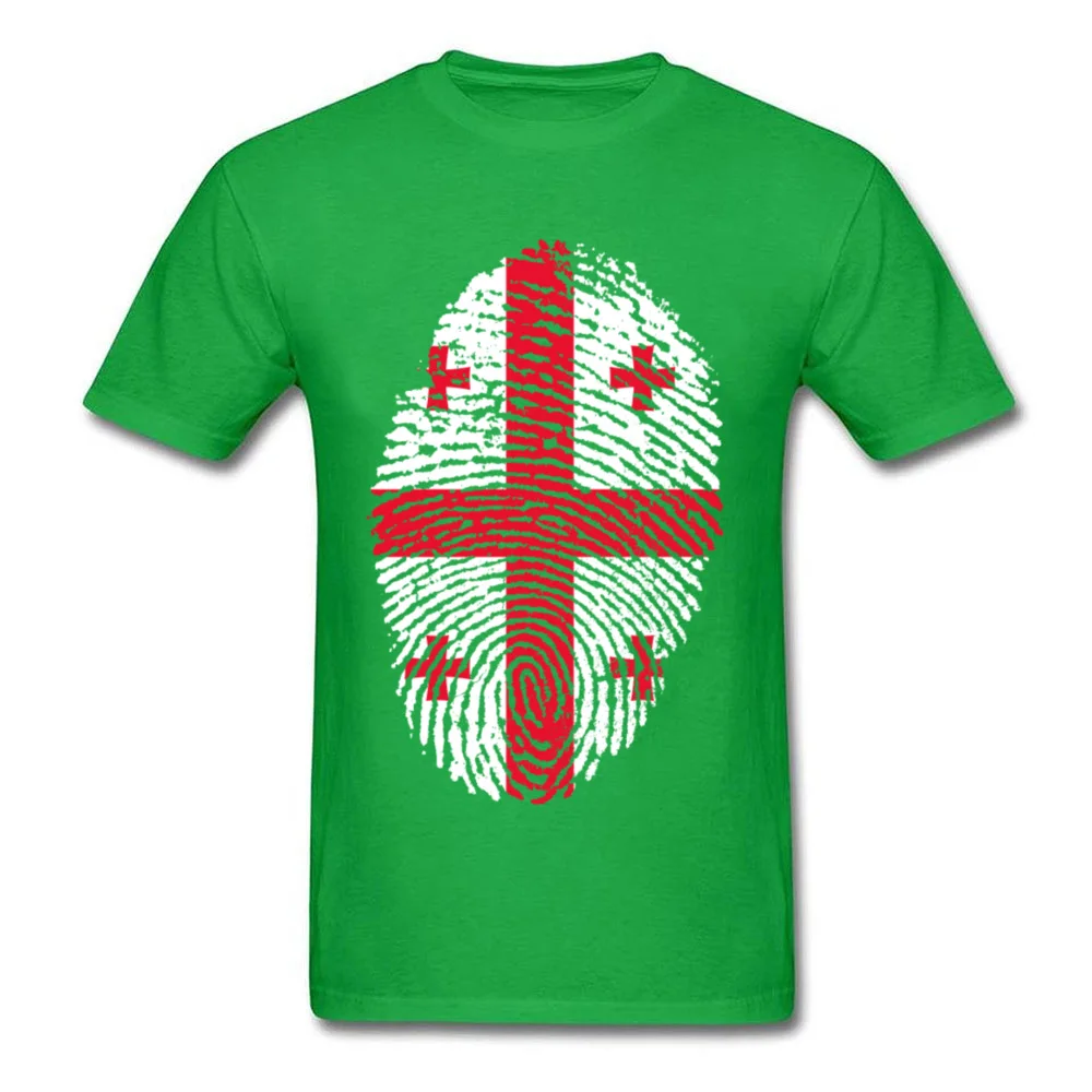 Georgia Flag Fingerprint_green