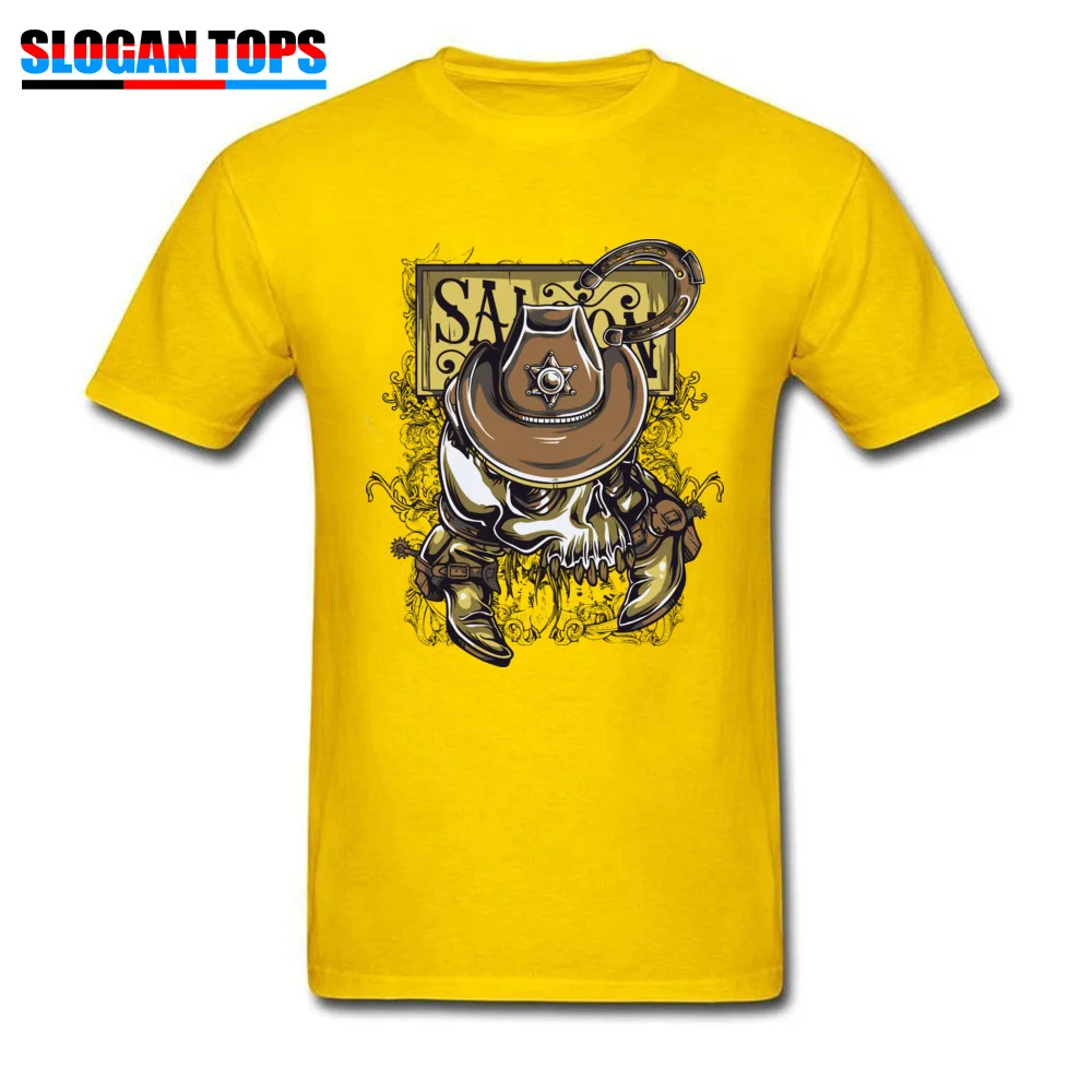 Tops T Shirt cowboy18912Y3 Summer Autumn 2018 Popular Casual Short Sleeve Cotton Crew Neck Men's T Shirts Casual Top T-shirts cowboy18912Y3 yellow