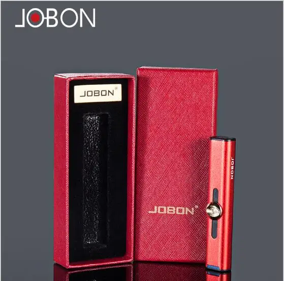 Jobon USB зарядка зажигалка электронные ультра тонкие аксессуары для
