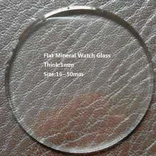 Превосходное качество 16 мм~ 50 мм размер на выбор 1 мм TH часы Хрустальное стекло, минеральные части стекла часов