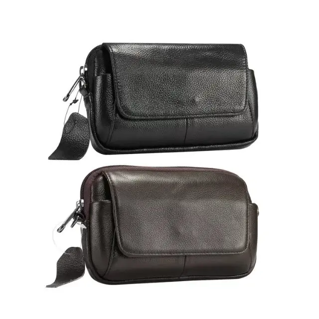

Top grade Holster skin Waist hanging Belt Clip Genuine Leather Cover Case for Doogee S80 Lite Blackview BV6800 pro BV9500 BV5800