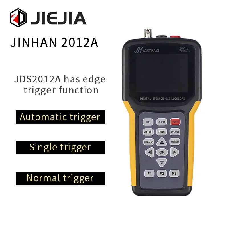

JINHAN JDS2012A single channel handheld oscilloscope Color TFTLCD display Support USB storage device