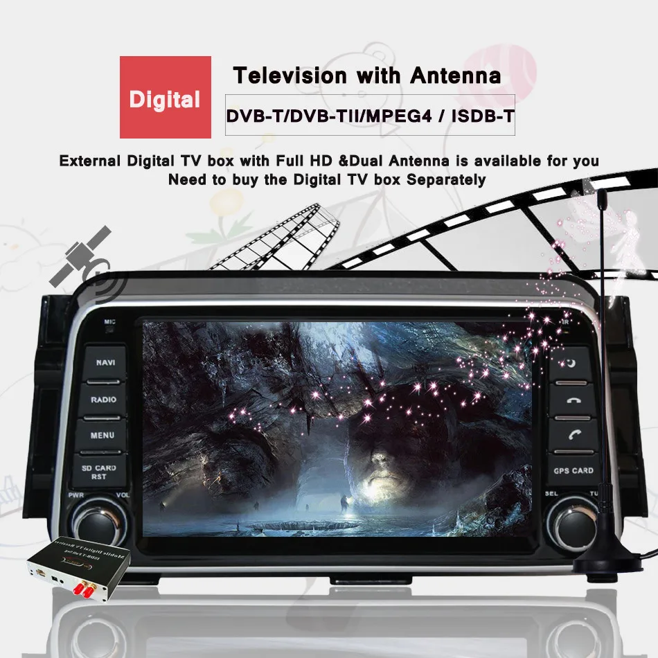 Perfect HD 1024*600 8 inch octa core 4G+64G android 9.0 car dvd player for NISSAN Kicks 2014- /Micra 2017- with GPS BT SWC tape recorder 17