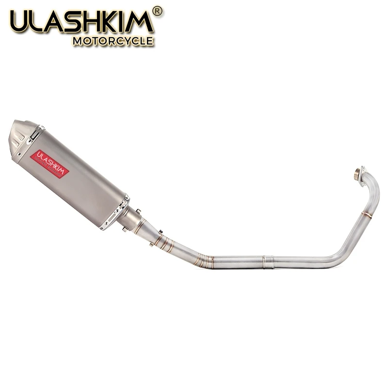 

Motorcycle Full Exhaust Escape System Modifed Middle Link Pipe Slip On For yamaha YZF-R15 R5 MT-15 MT 15 125 2008-2017