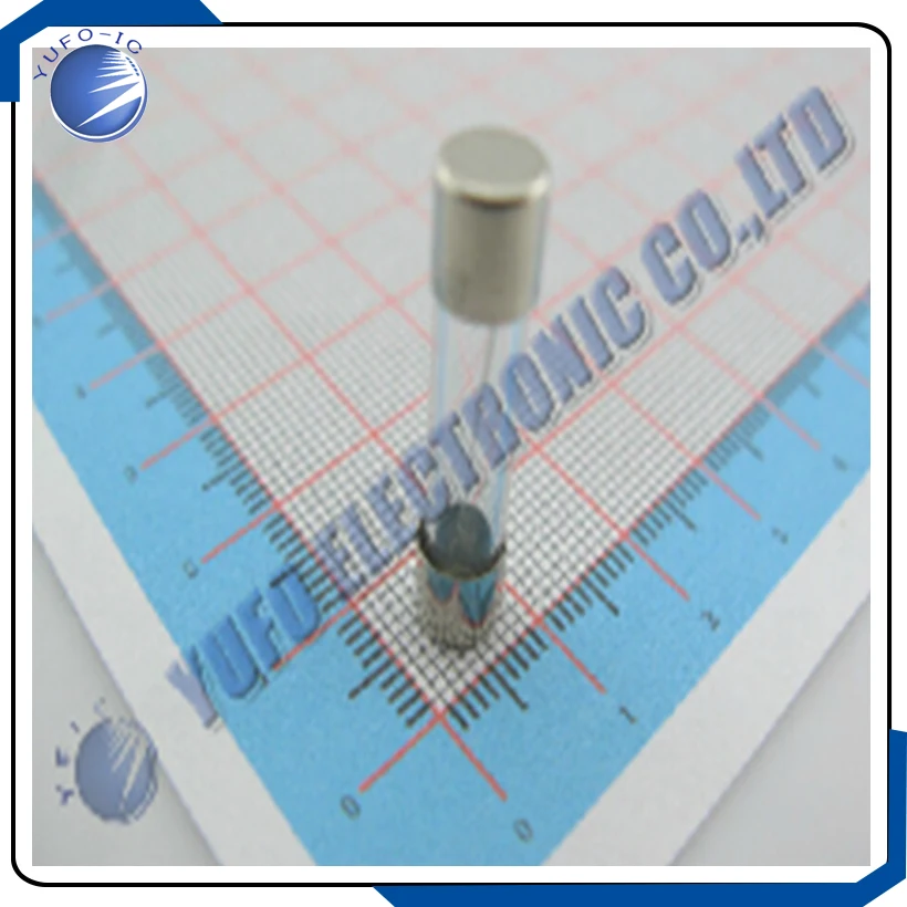 100PCS/LOT 6*30 Fuse Tube 250V5A Glass Fuse 6*30MM Per Box Fast Quick Blow 250V 5A F5A 6x30