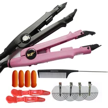 Щипцы для наращивания волос, кератиновые щипцы для наращивания волос, тепловые соединители, палочка, Железный набор инструментов для наращивания волос, железные кератиновые инструменты для склеивания 611